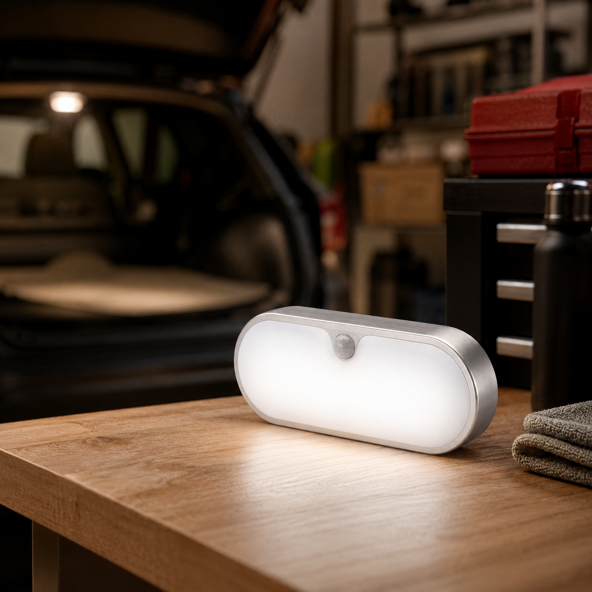 Magnetic Motion Sensor Trunk Light – Automatic LED Cargo Lamp