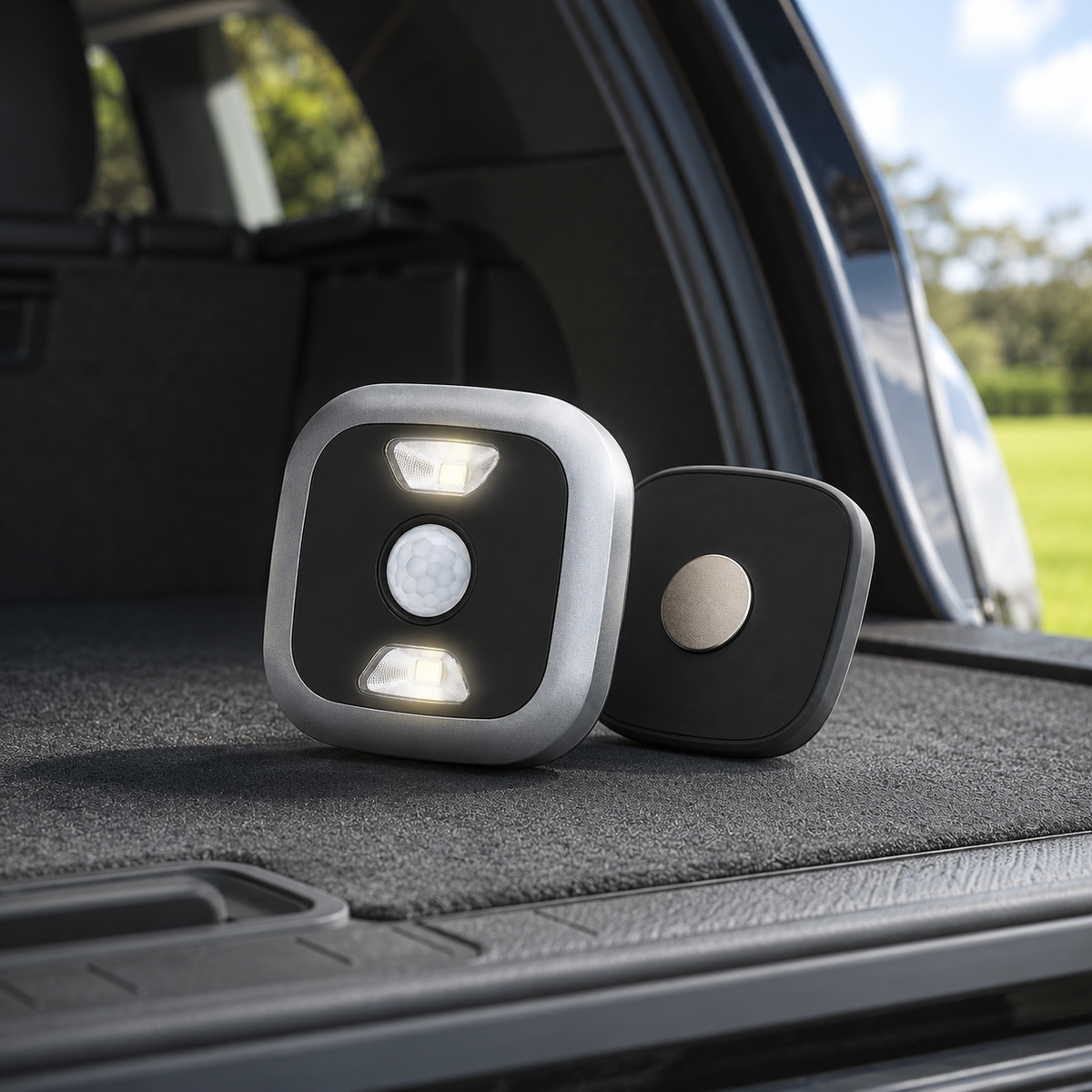 DualBeam Magnetic Motion Sensor Trunk Light – Automatic LED Cargo Lamp