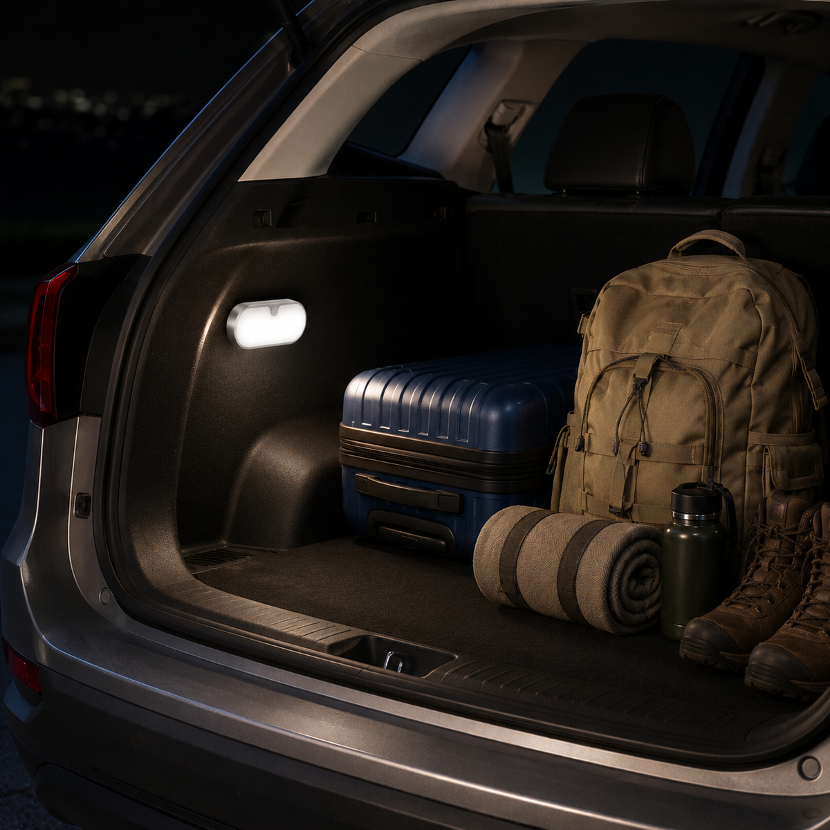 Magnetic Motion Sensor Trunk Light – Automatic LED Cargo Lamp
