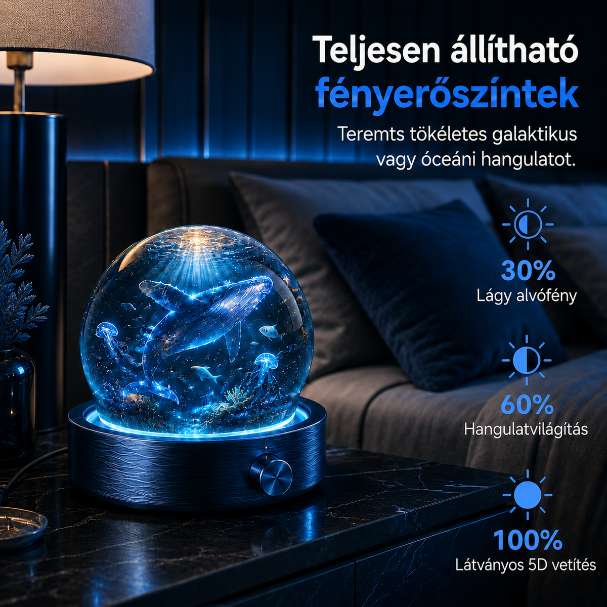 BVJ® 2026 PRO MAX 5D intelligens világprojektor 🎃 Több mint 100 magával ragadó világ létrehozása Bluetooth vezérléssel és hangeffektekkel