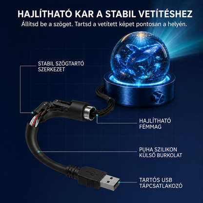 BVJ® 2026 PRO MAX 5D intelligens világprojektor 🎃 Több mint 100 magával ragadó világ létrehozása Bluetooth vezérléssel és hangeffektekkel