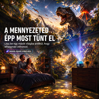 Hivatalos áruház | 🦖🌌 SCNDR® 360° okos holografikus csillagos égbolt projektor (HD Smart Dynamic 5D)
