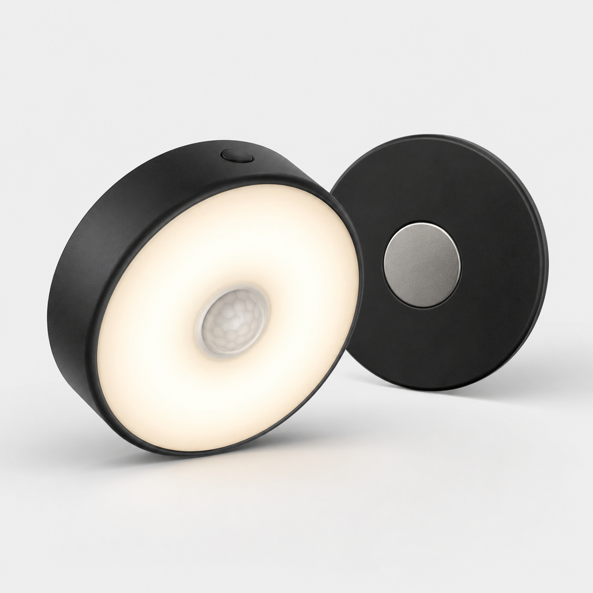 Round Magnetic Motion Sensor Trunk Light – Automatic LED Cargo Lamp