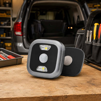 DualBeam Magnetic Motion Sensor Trunk Light – Automatic LED Cargo Lamp