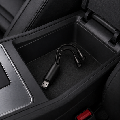 Dual-Head Flexible USB Car Interior Light – Plug-In LED Cabin Lamp