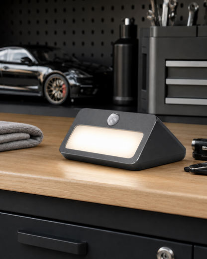WedgeGlow Magnetic Motion Sensor Trunk Light – Wide-Angle LED Cargo Lamp