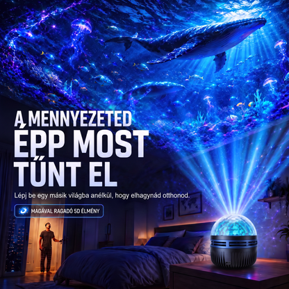 Hivatalos áruház | 🦖🌌 SCNDR® 360° okos holografikus csillagos égbolt projektor (HD Smart Dynamic 5D)